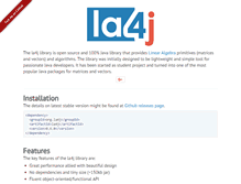 Tablet Screenshot of la4j.org